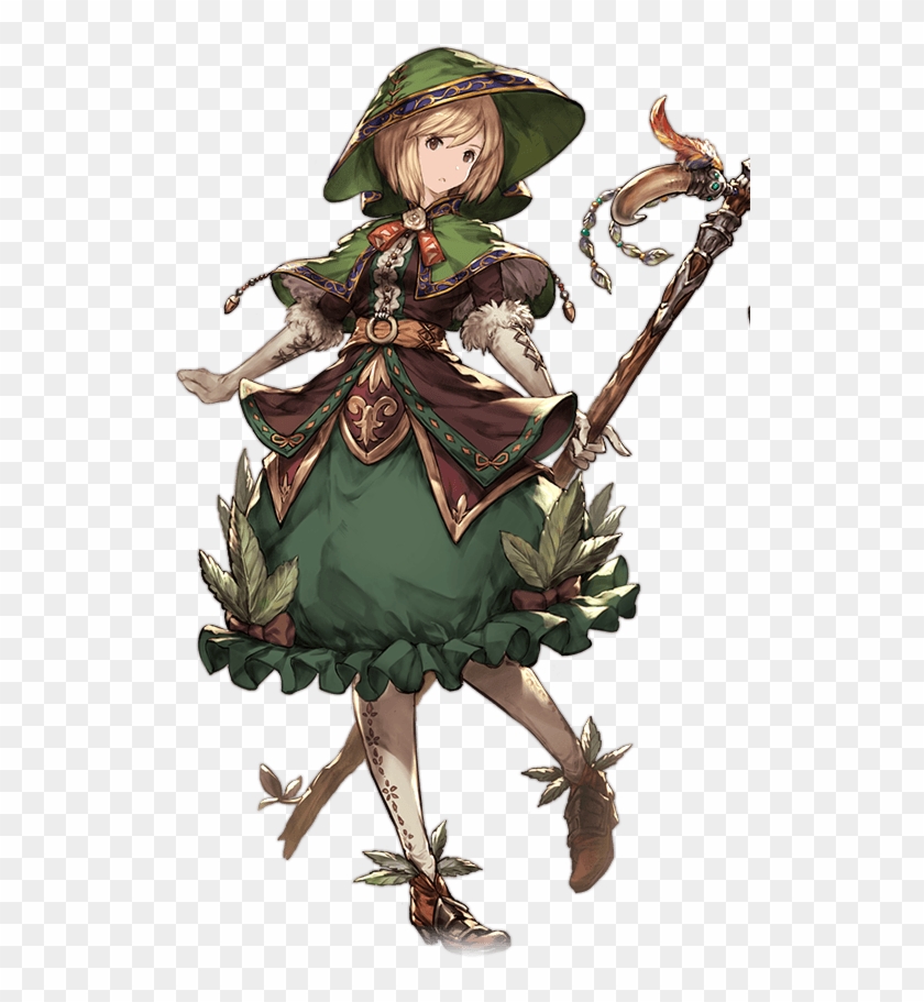 At The Start We See Part Of The Arcana Duelist, Hermit, - Granblue Fantasy Hermit Class Clipart