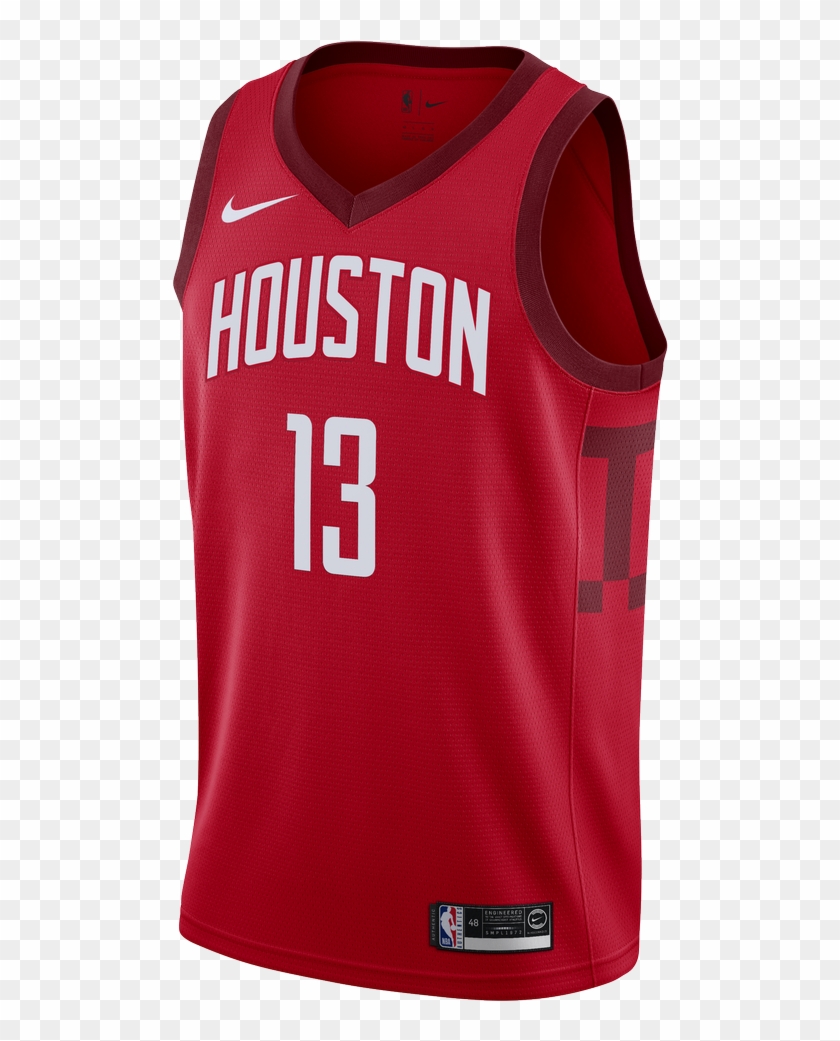 James Harden Nike Swingman Jersey - Houston Rockets Jersey 2018 Clipart #1094937