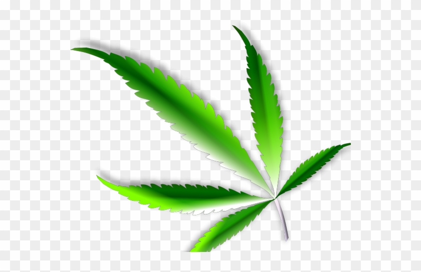 Cannabis Clipart Svg - Illustration - Png Download #1095579