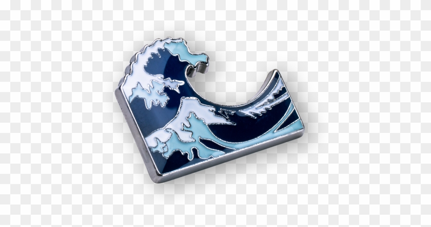 'waves' Pin - Crescent Clipart #1095879