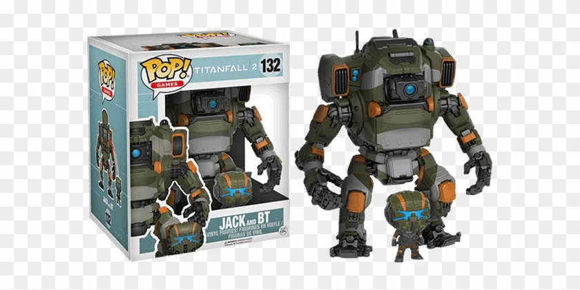 Jack & Bt 6” Super Sized Pop Vinyl Figure - Funko Pop Titanfall Bt Clipart