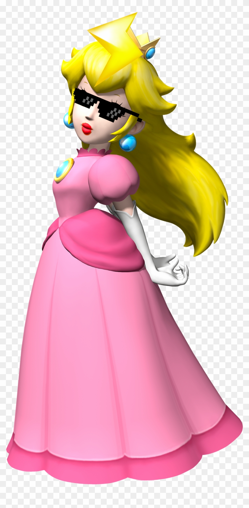 Princess Peach Clipart Fantendo - Peach Mario Kart - Png Download