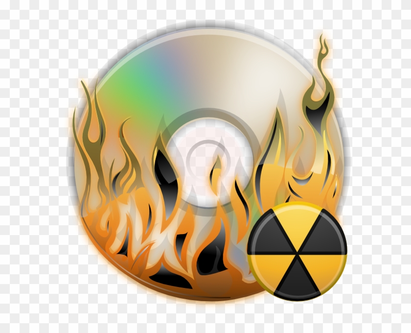 Files Free Burn - Burn Disk Clipart