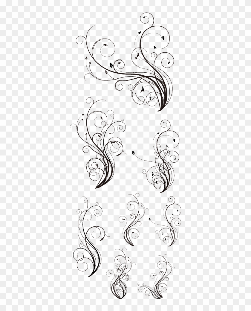 - Vector Flourishes , Png Download - Vector Flourishes Clipart #1096346