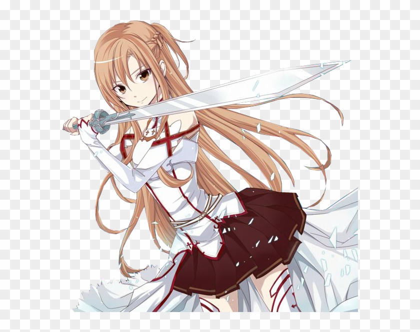Asuna Png Picture - Sword Art Online Asuna Attack Clipart #1096593