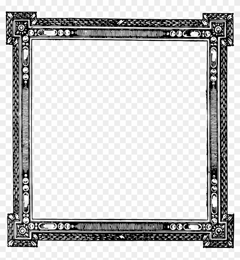 This Free Icons Png Design Of Simple Square Frame Clipart #1096800