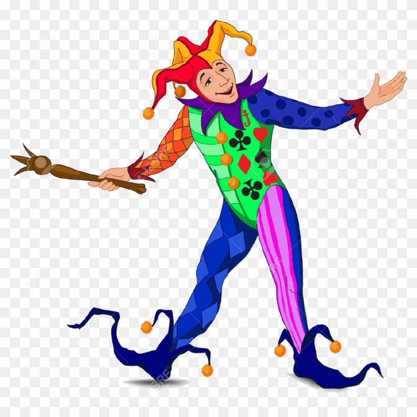Mardi Gras Clip Art Png Image Joker - Joker Cartoon Transparent Png