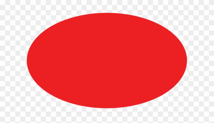Oval Clipart Red Oval - Circle - Png Download #1096868