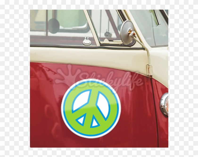 Custom Circle Car Magnet - Volkswagen Clipart