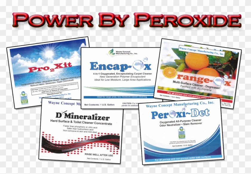 Peroxide - Flyer Clipart