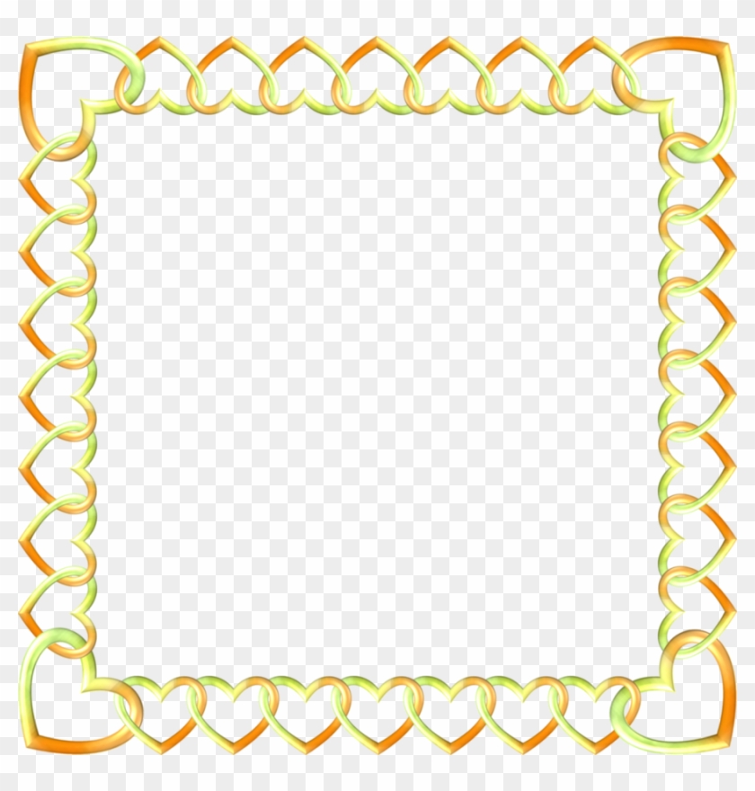 Gold Border Transparent Clipart Borders And Frames - Png Download #1097654