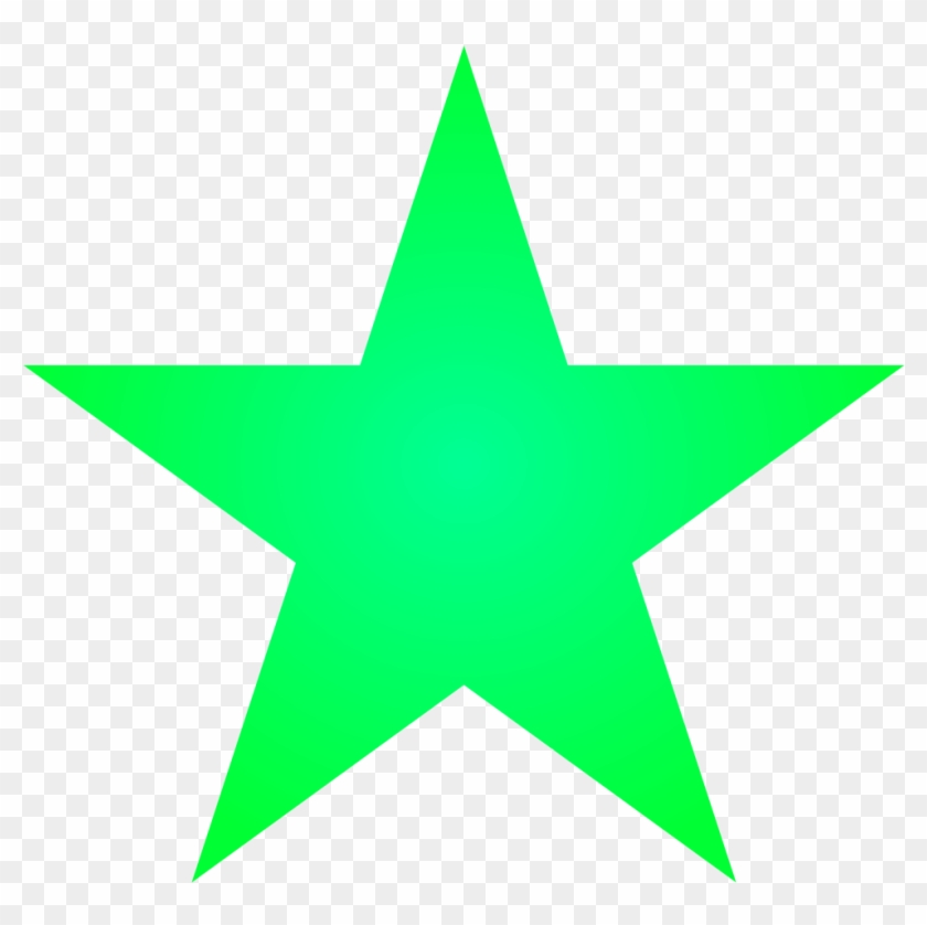 File - Green Star - Svg - David Bowie Blackstar Clipart