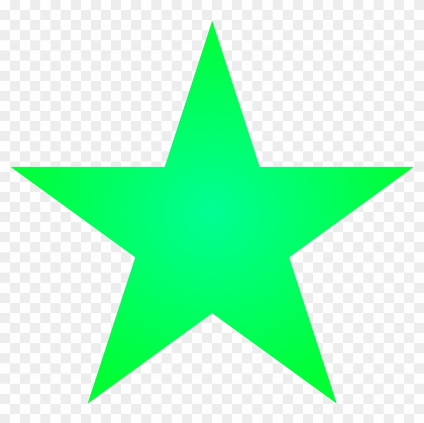 File - Green Star - Svg - David Bowie Blackstar Clipart #1097695