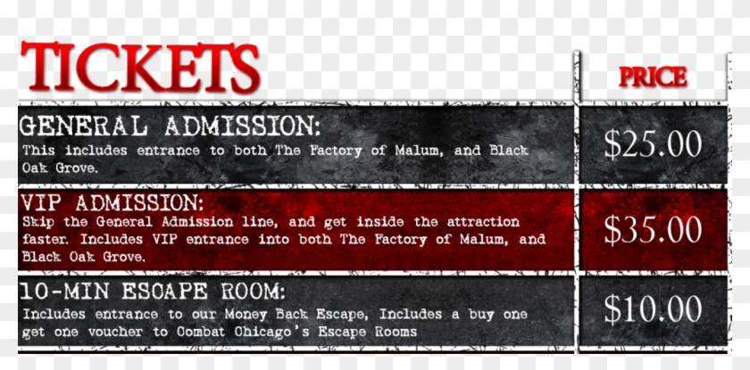 Chicago Haunted House Ticket Prices For Midnight Terror - Batman Clipart