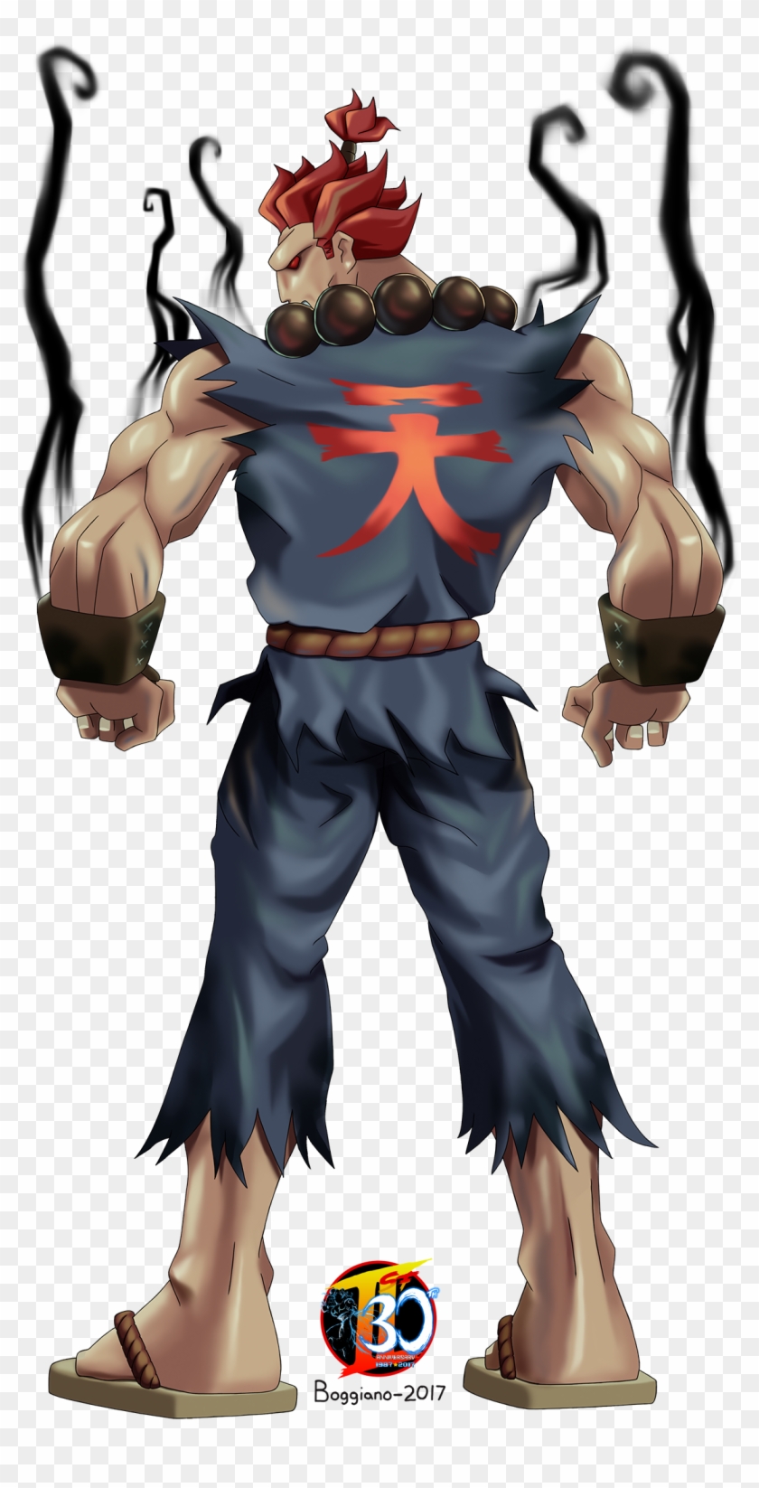 Our Street Fighter 30th Tribute - Akuma Street Fighter Bosses Clipart