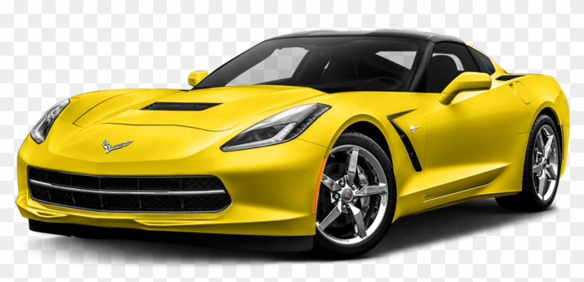 2017 Corvette Stingray Yellow - 2017 Corvette Base Model Clipart #1097972