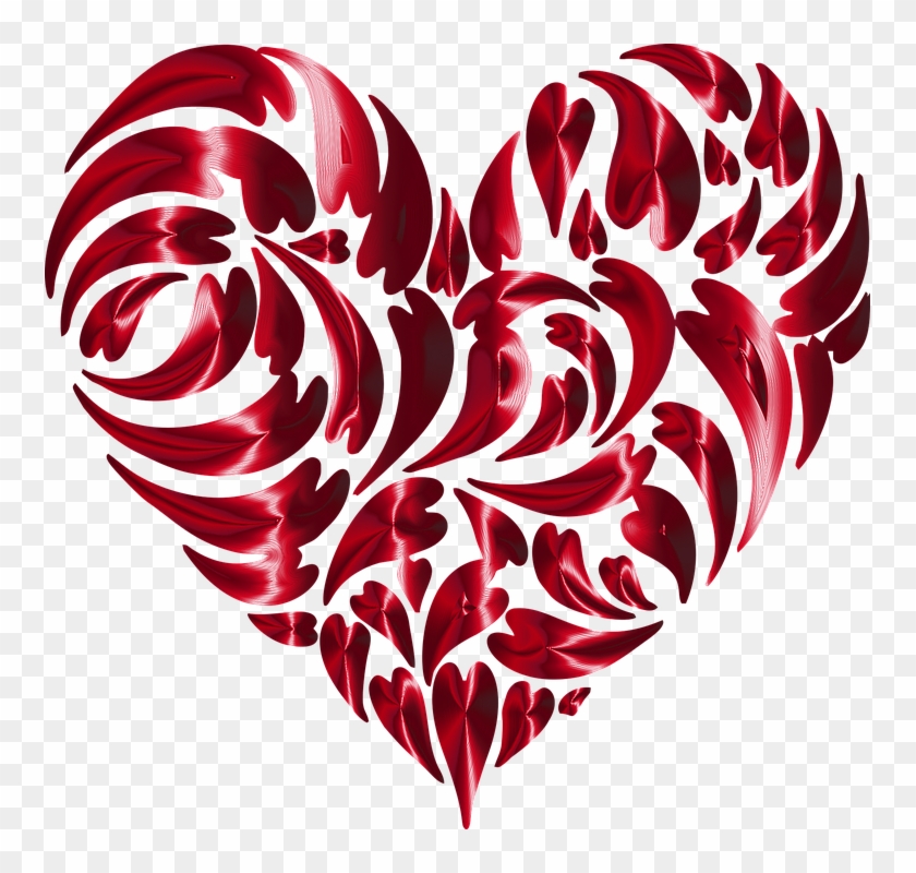 Fractal Abstract Png Photo1 - Abstract Heart Transparent Background Clipart
