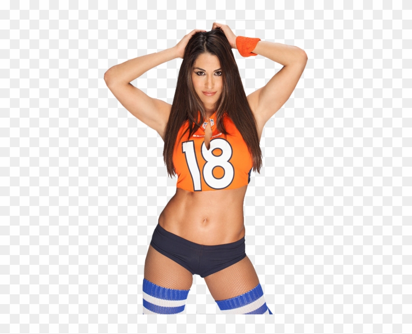 Nikki Bella - Nikki Bella In Orange Clipart