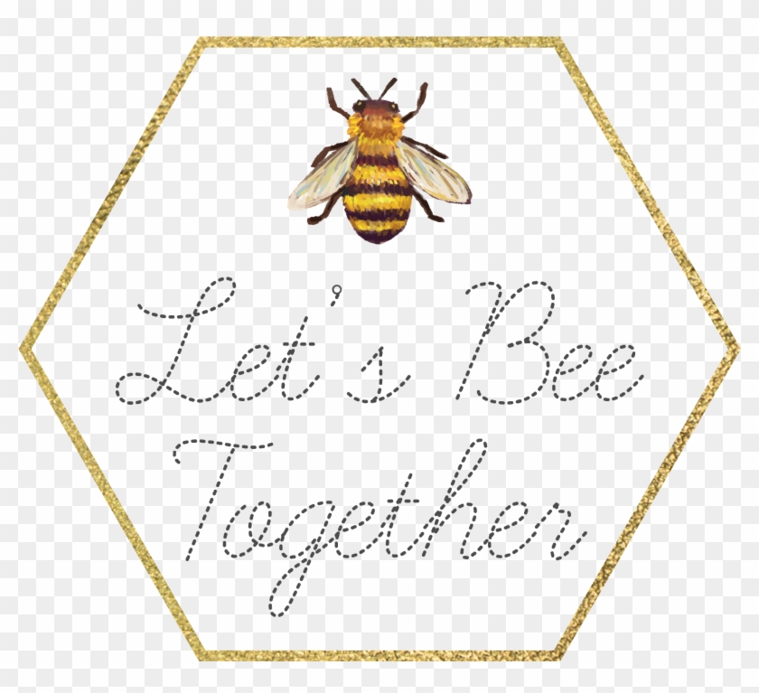 Let's Bee Together Wedding Bloglet's Bee Together Wedding - Wedding Clipart #1098277