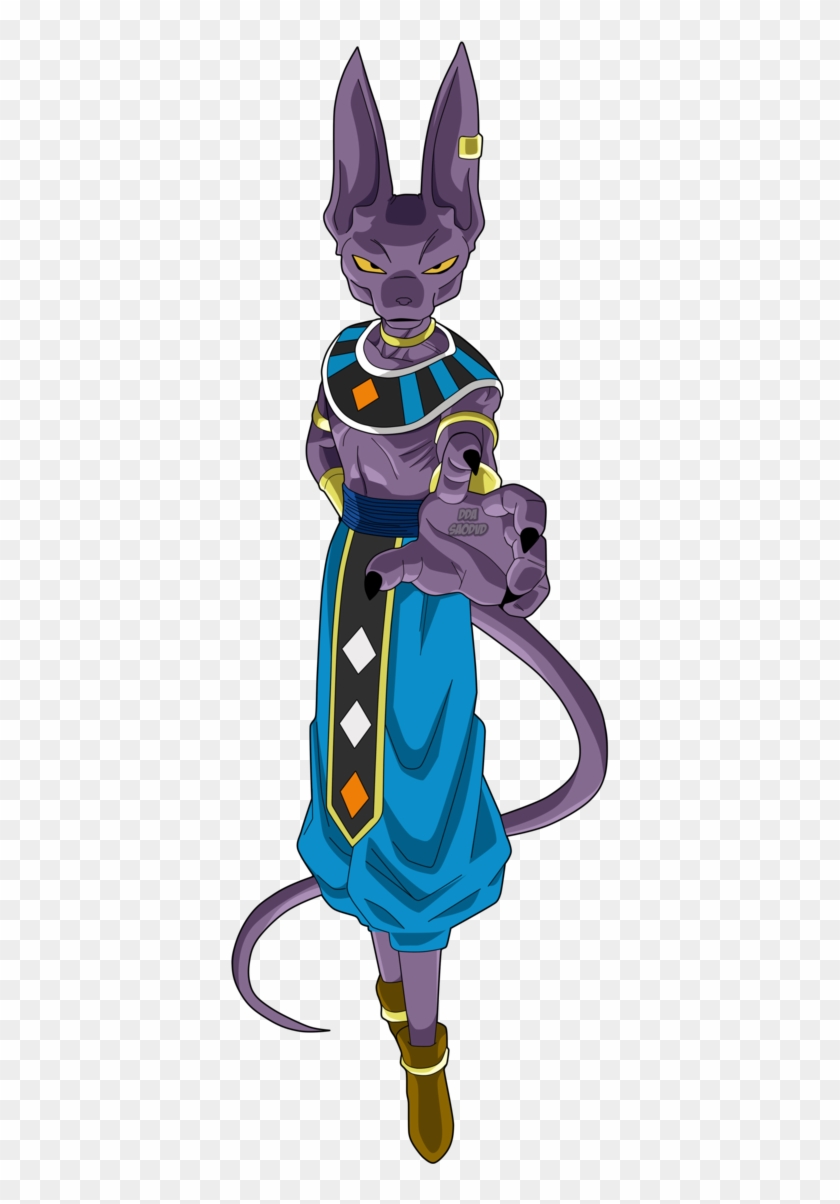 Transparent Download Beerus Drawing Hakai - Beerus Png Clipart #1098694