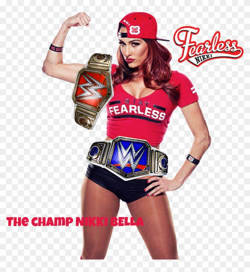 Nikki Bella Fearless Stickers ↺ - Fearless Nikki Clipart