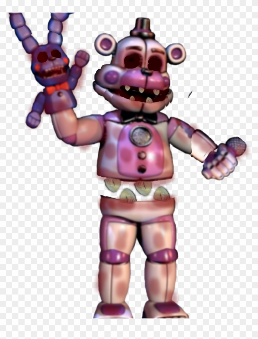 Fnaf7 Blood Dead Funtime Freddy , Png Download Clipart