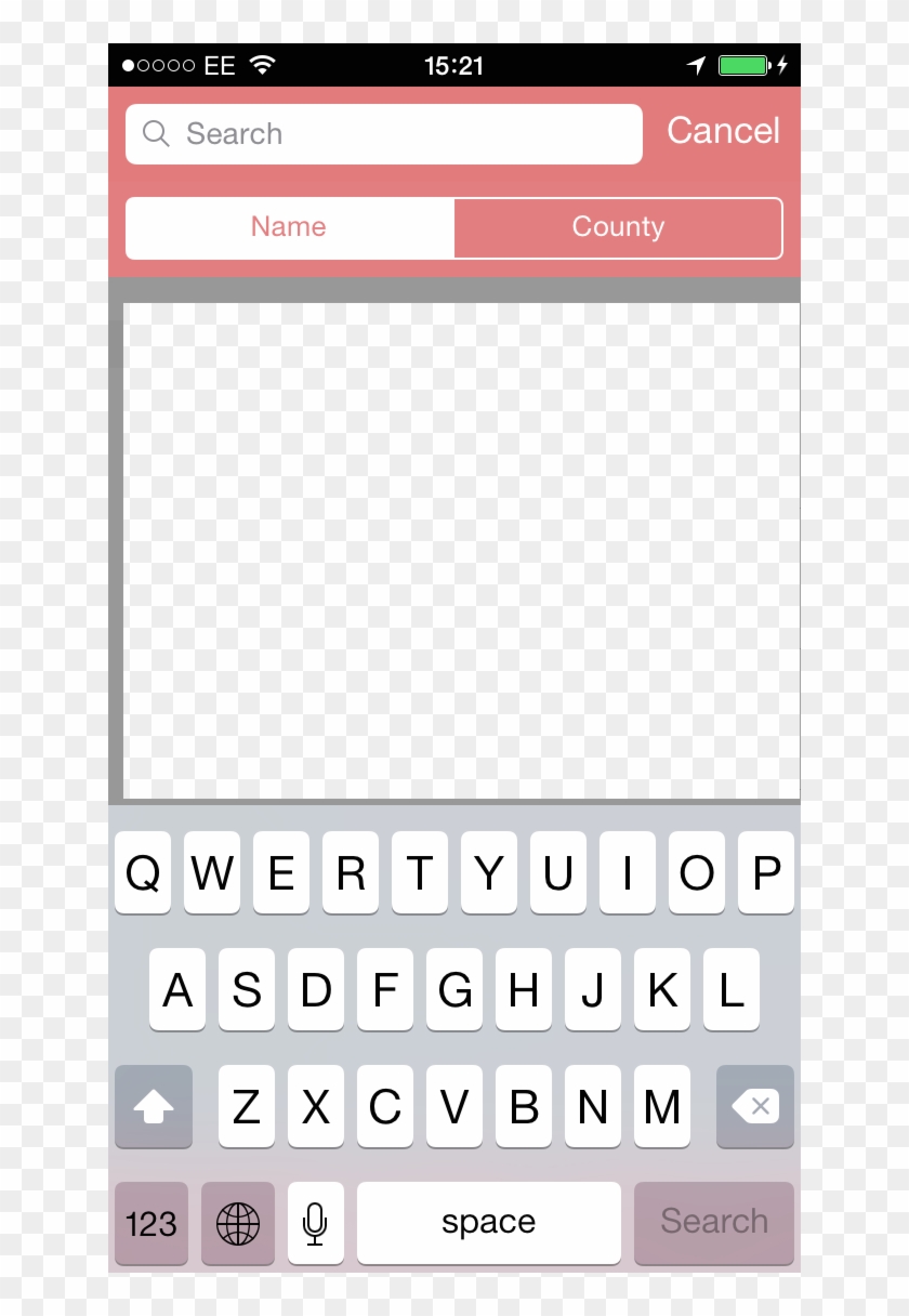 Setting Search Bar To Non-translucent - Uber Create Account Clipart #1099051