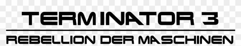 Terminator 3 De - Terminator 3 Logo Clipart #1099310