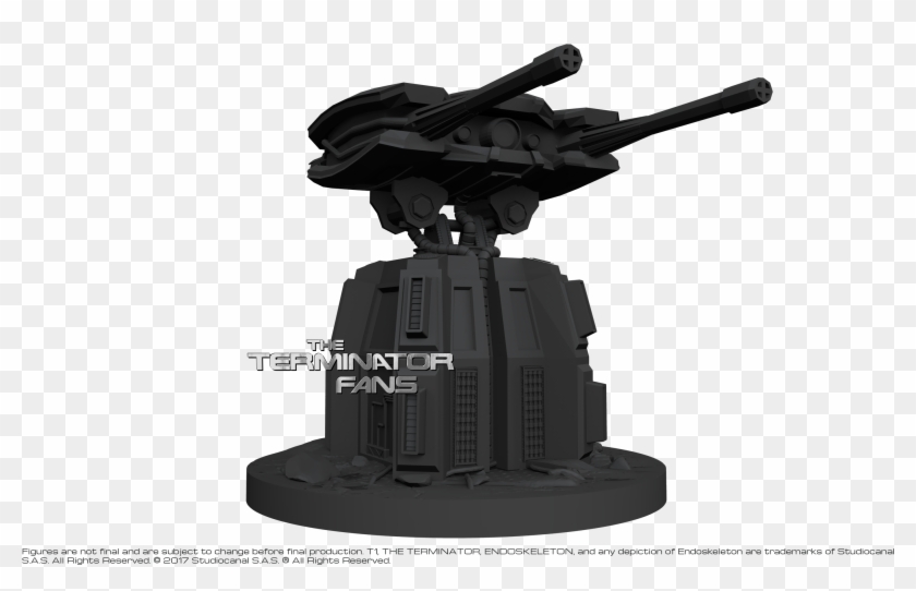 Skynet Mainframe Turret - Cannon Clipart