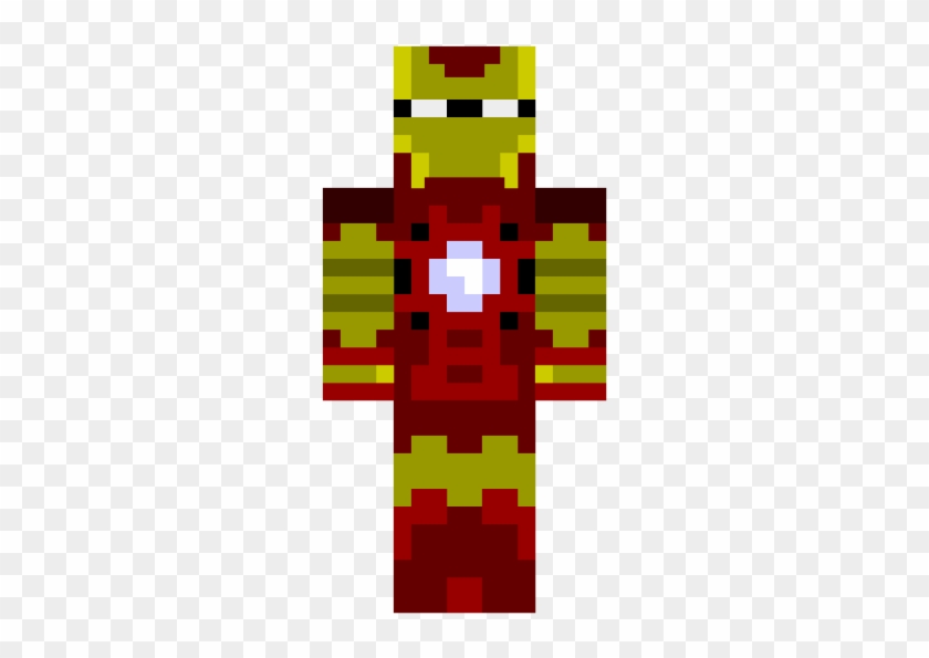 640 X 640 36 - Iron Man En Minecraft Clipart #1099473