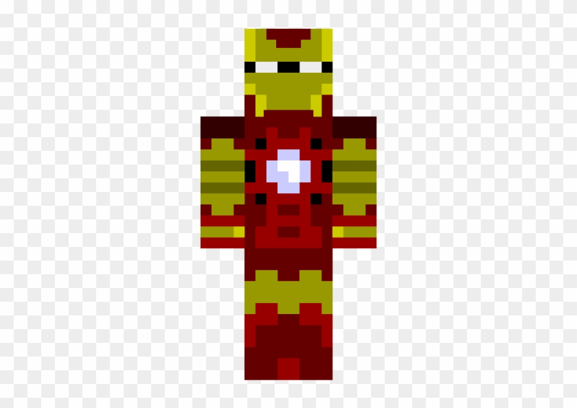 640 X 640 36 - Iron Man En Minecraft Clipart