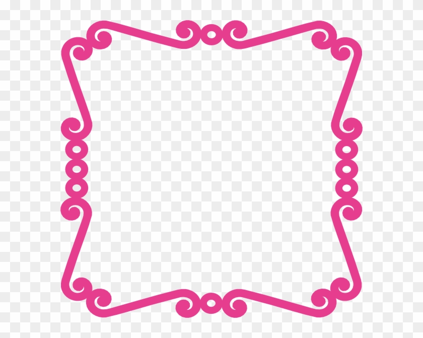 Pink Clip Art Frame - Png Download #1099722