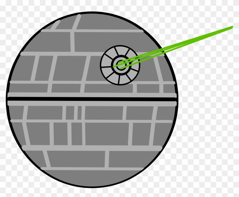Death Star Laser Beam Royalty Free - Death Star Clipart - Png Download #1099949