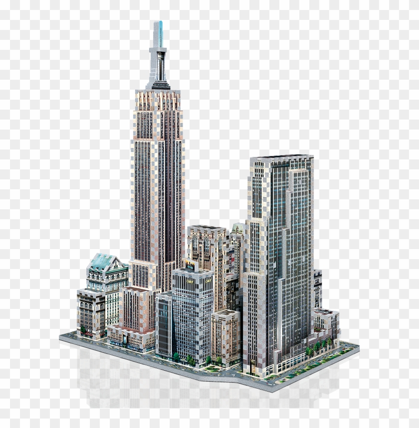 Midtown West 3d Puzzle From Wrebbit 3d - Wrebbit 3d Midtown West Puzzle Clipart #110333