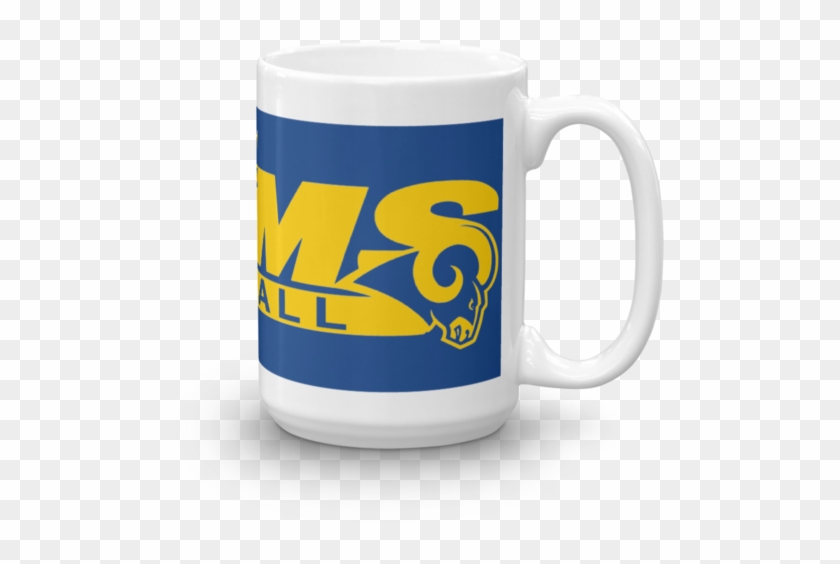 La Rams Logo Mug By Larams4life - Los Angeles Rams Clipart #110526