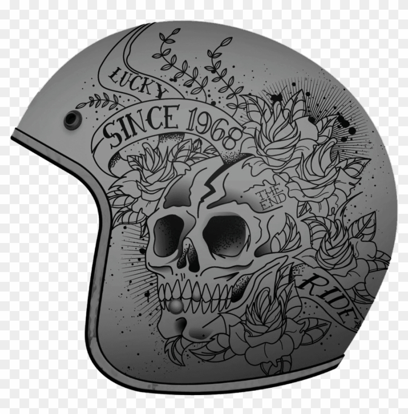 Lemans Sv Mt Helmets Roses A Matt - Motorcycle Helmet Clipart #110594