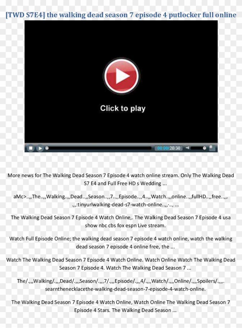 Get The Free Walking Dead Putlocker Season 4 Form Online - World Cup 2011 Final Clipart