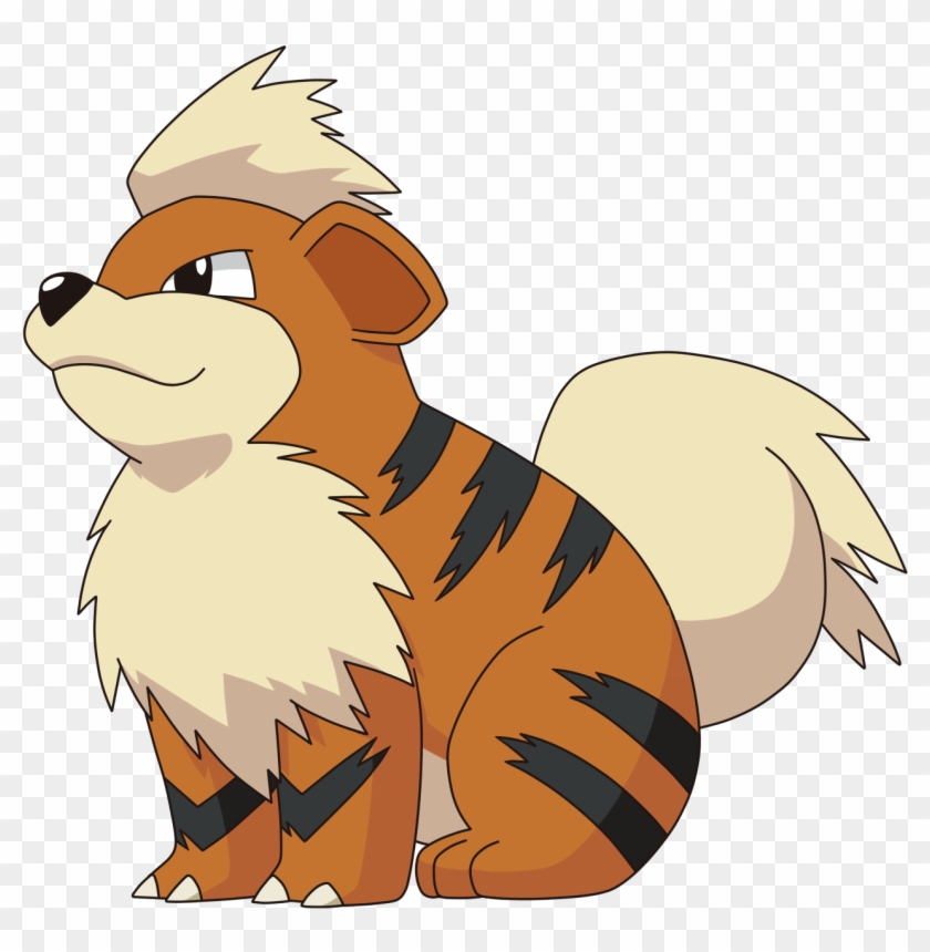 Pokemon Growlithe - Growlithe Png Clipart