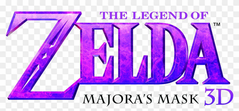 Majora's Mask 3d Logo No Background - Legend Of Zelda Majora's Mask 3d Logo Clipart #111222