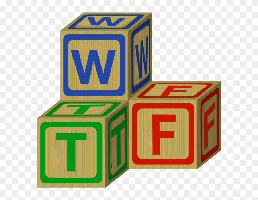 Wtf-blocks - Block Clipart - Png Download #111226