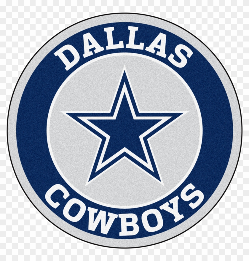 Dallas Cowboys Rounded Logo Wallpaper In Png Hd La - Transparent Dallas Cowboys Logo Clipart #111288