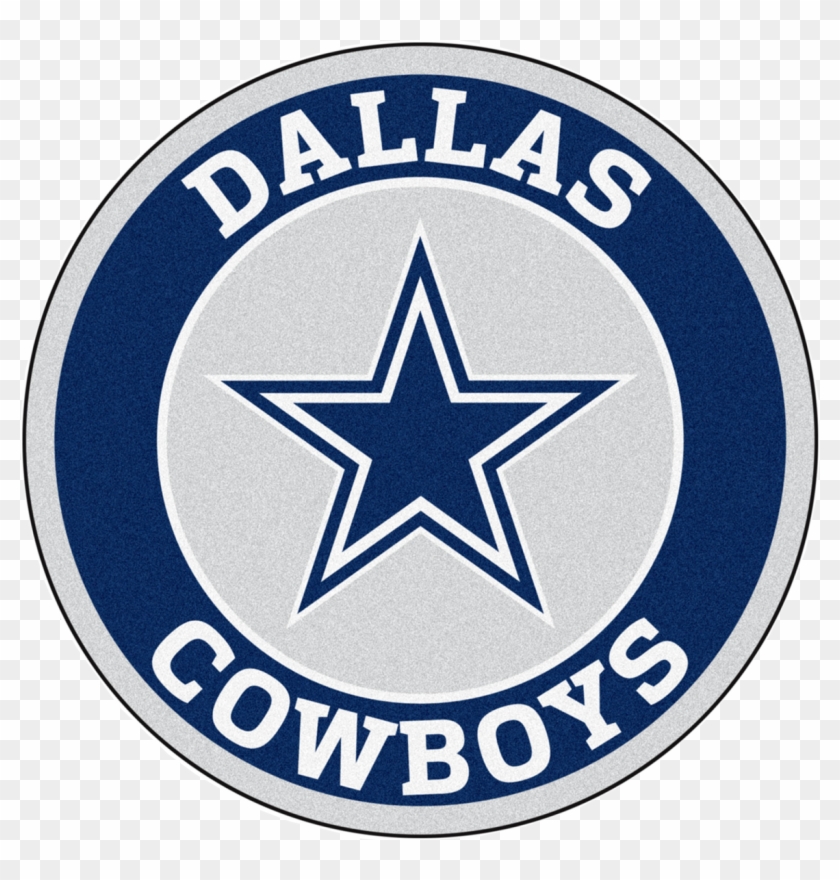 Dallas Cowboys Rounded Logo Wallpaper In Png Hd La - Transparent Dallas Cowboys Logo Clipart