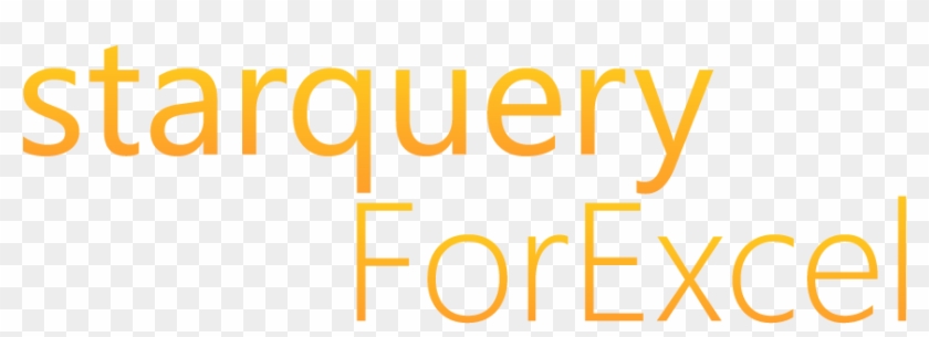Logo Starquery For Excel - Graphics Clipart