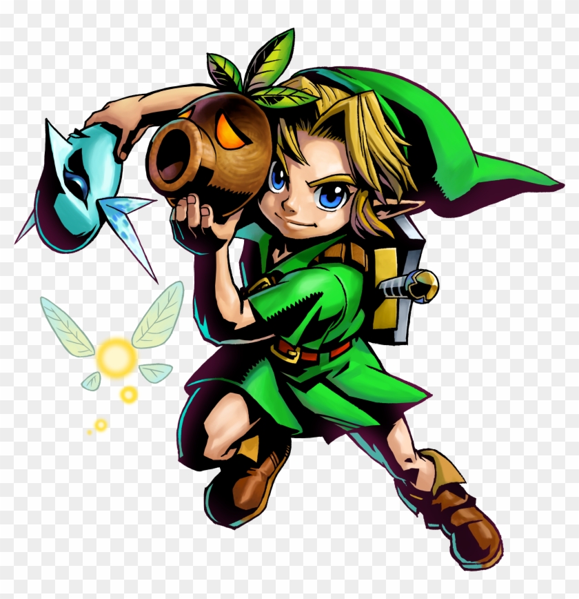 Legend Of Zelda Majora's Mask Link Clipart