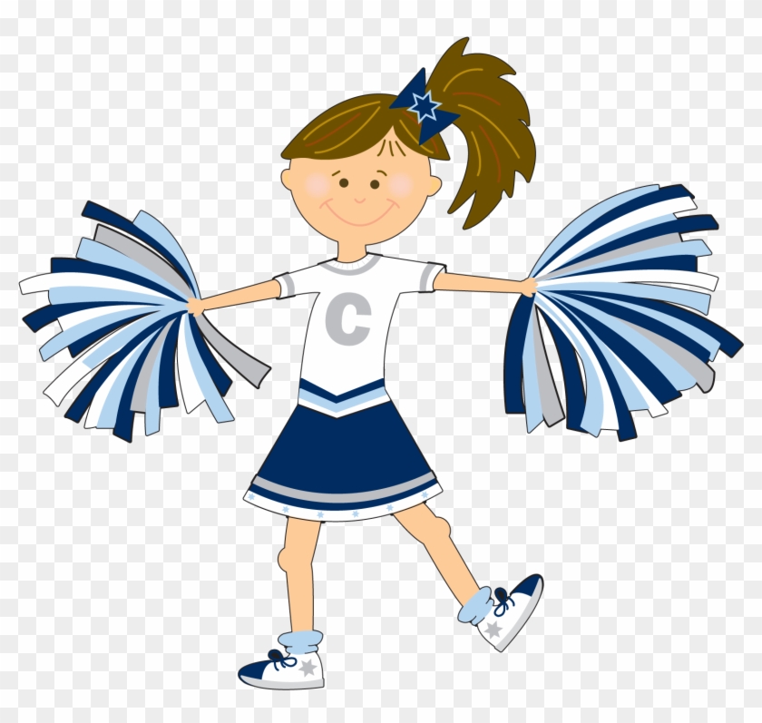 Cheer Chick Charlie - Cheer Png Clipart #111602