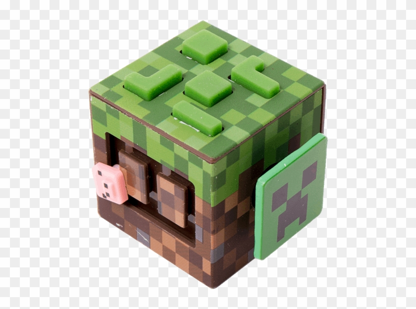 1 Of - Minecraft Grass Activation Block Clipart