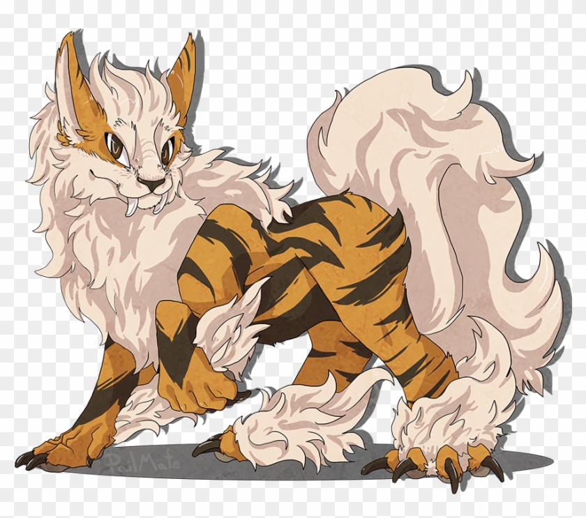 Arcanine - Cartoon Clipart
