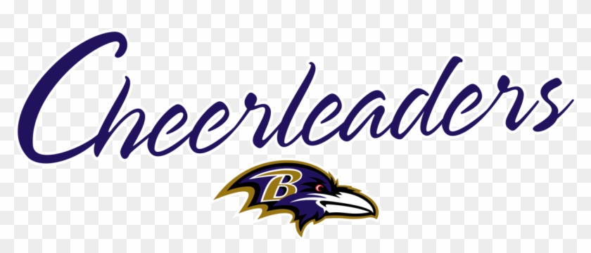Cheer Logo Rev - Baltimore Ravens Clipart #111726