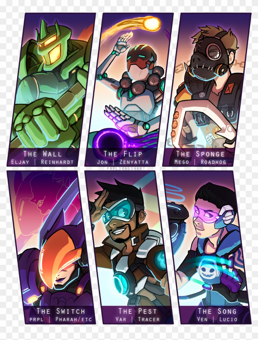 Ow Comp Team - Comics Clipart