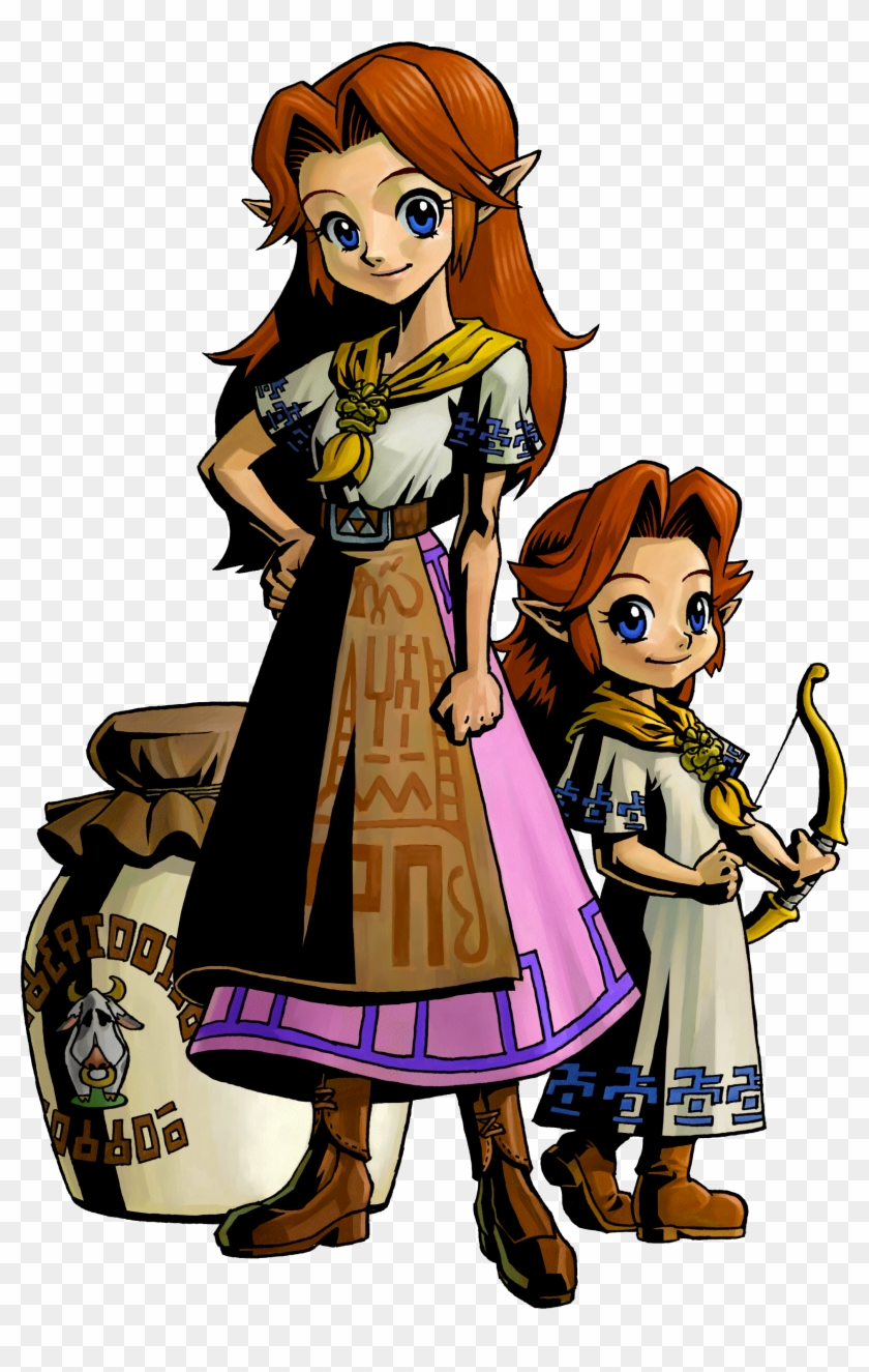 1 Locate And Heal Koume - Malon Zelda Clipart